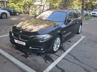 2015 BMW 5 серии 520d VI (F10/F11/F07) Рестайлинг, коричневый, 2350000 рублей, вид 2