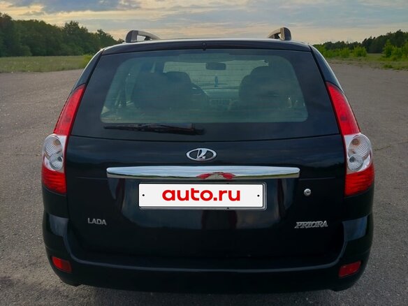 2010 Lada (ВАЗ) Priora I, чёрный, 385000 рублей - вид 5