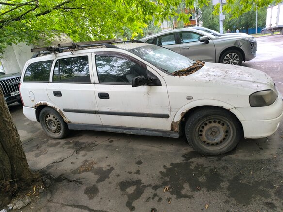 1998 Opel Astra G, чёрный, 90000 рублей - вид 1