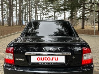 2012 Lada (ВАЗ) Priora I, чёрный, 500000 рублей, вид 4