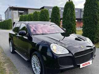 2005 Porsche Cayenne Turbo I (955), чёрный, 870000 рублей, вид 4