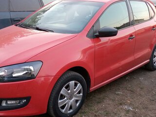 2009 Volkswagen Polo V, оранжевый, 700000 рублей, вид 1