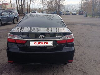 2014 Toyota Camry VII (XV50), чёрный, 2090000 рублей, вид 2