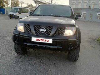 2007 Nissan Navara (Frontier) III (D40), чёрный, 1100000 рублей, вид 1