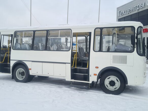 2022 ПАЗ 4234, белый - вид 2