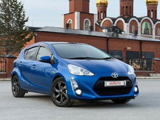 2016 Toyota Aqua I Рестайлинг, синий, 1280000 рублей, вид 3
