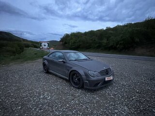2003 Mercedes-Benz CLK-Класс 500 II (W209), чёрный, 1200000 рублей, вид 4