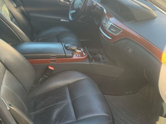 2008 Mercedes-Benz S-Класс 350 V (W221), чёрный, 1500000 рублей - вид 11