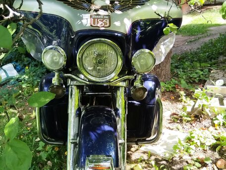 2005 Harley-Davidson Electra Glide Revival, синий, 720000 рублей, вид 1