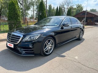 2020 Mercedes-Benz S-Класс 450 Long VI (W222, C217) Рестайлинг, чёрный, 5860000 рублей, вид 1