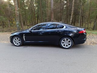 2008 Jaguar XF I, чёрный, 950000 рублей, вид 1