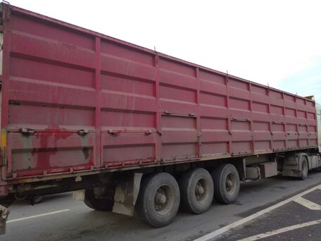 1991 Fruehauf Полуприцеп-бортовой, красный, 1500000 рублей, вид 3