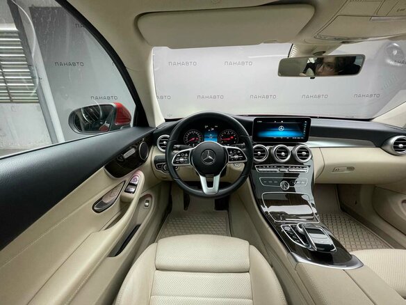 2018 Mercedes-Benz C-Класс 200 IV (W205) Рестайлинг, красный, 4000000 рублей - вид 8