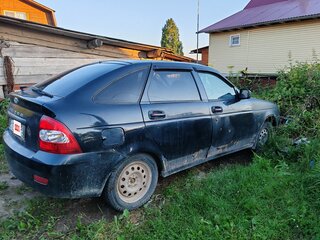 2008 Lada (ВАЗ) Priora I, чёрный, 110000 рублей, вид 1