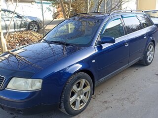 2002 Audi A6 II (C5) Рестайлинг, синий, 675000 рублей, вид 2