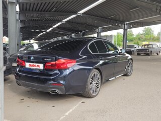 2019 BMW 5 серии 530i VII (G30/G31/G38), синий, 4000000 рублей, вид 3