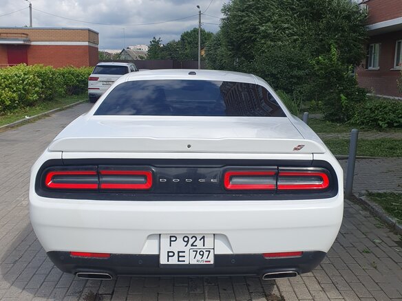 2020 Dodge Challenger III Рестайлинг 2, белый, 3450000 рублей - вид 8
