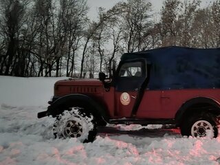 1965 ГАЗ 69, красный, 550000 рублей, вид 1