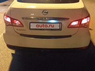 2013 Nissan Almera III (G15), белый, 650000 рублей, вид 2