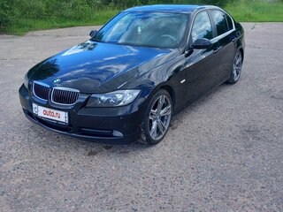 2008 BMW 3 серии 325i V (E90/E91/E92/E93), чёрный, 990000 рублей, вид 1