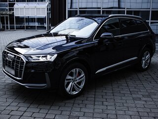 2021 Audi Q7 45 TFSI II (4M) Рестайлинг, чёрный, 3799000 рублей, вид 1
