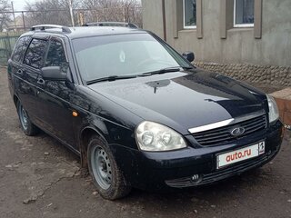 2010 Lada (ВАЗ) Priora I, чёрный, 520000 рублей, вид 2