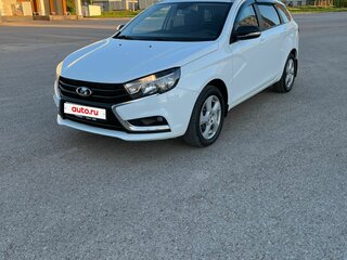 2017 Lada (ВАЗ) Vesta SW I, белый, 800000 рублей, вид 1