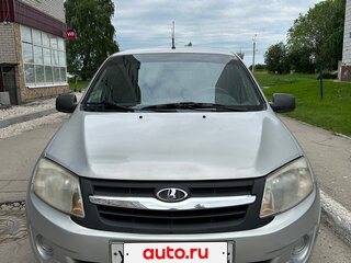 2015 Lada (ВАЗ) Granta I, серебристый, 430000 рублей, вид 1