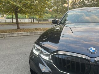 2021 BMW 3 серии 320i VII (G2x), синий, 3800000 рублей, вид 3