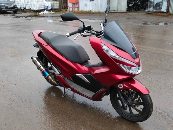 2018 Honda PCX 150, красный, 239000 рублей - вид 5