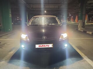 2008 Toyota Corolla X (E140, E150), чёрный, 630000 рублей, вид 1
