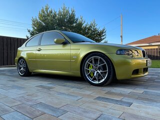 2001 BMW 3 серии Compact 325i IV (E46) Рестайлинг, чёрный, 1650000 рублей, вид 4