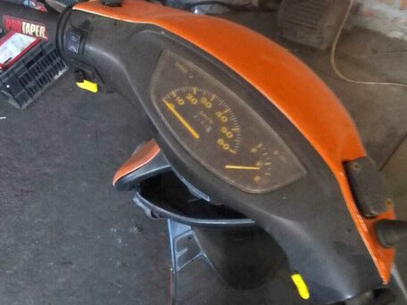 2001 Honda Pal, оранжевый, 30000 рублей, вид 3