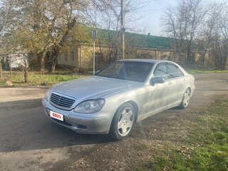 1999 Mercedes-Benz S-Класс 430 IV (W220), серебристый, 650000 рублей, вид 2