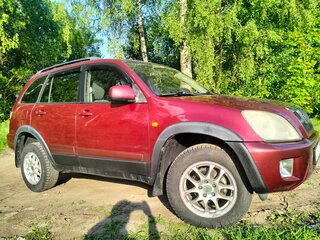 2007 Chery Tiggo (T11) I, пурпурный, 450000 рублей, вид 2
