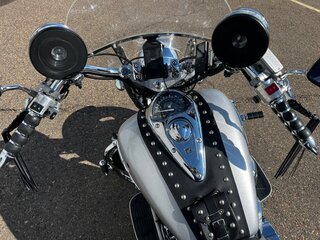 2008 Honda VTX 1300, серебристый, 700000 рублей, вид 4