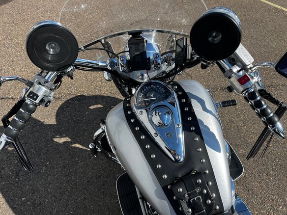 2008 Honda VTX 1300, серебристый, 700000 рублей - вид 3