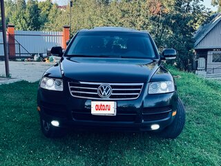 2004 Volkswagen Touareg I, чёрный, 800000 рублей, вид 3