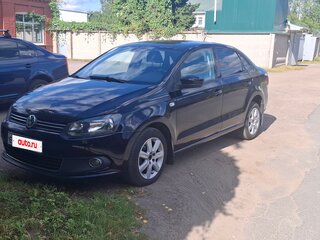 2011 Volkswagen Polo V, чёрный, 480000 рублей, вид 1