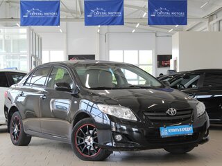 2008 Toyota Corolla X (E140, E150), чёрный, 850000 рублей, вид 5