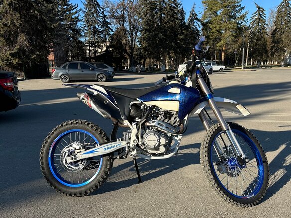 2021 Motoland XT250, синий, 125000 рублей - вид 6