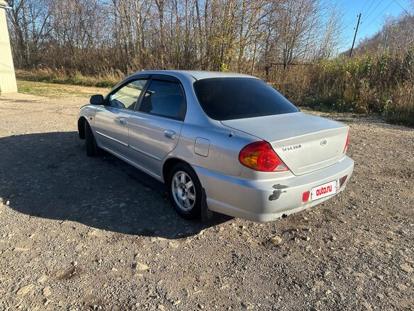 2007 Kia Spectra I Рестайлинг 2, серый, 180000 рублей - вид 9