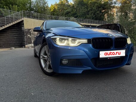 2018 BMW 3 серии 320d xDrive VI (F3x) Рестайлинг, синий, 2630000 рублей, вид 2