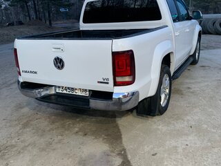2018 Volkswagen Amarok I Рестайлинг, белый, 3300000 рублей, вид 3
