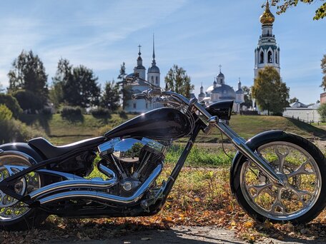 2006 Big Dog Motorcycles Pitbull, чёрный, 1750000 рублей, вид 1