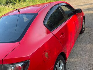 2008 Mazda 3 I (BK) Рестайлинг, красный, 600000 рублей, вид 4