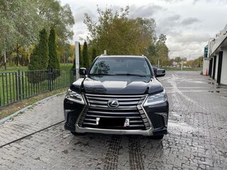 2016 Lexus LX 570 III Рестайлинг 2, чёрный, 8500000 рублей, вид 1