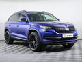 2020 Skoda Kodiaq I, синий - вид 3