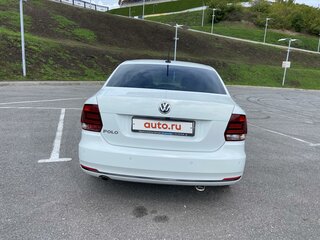 2019 Volkswagen Polo V Рестайлинг, белый, 1430000 рублей, вид 5