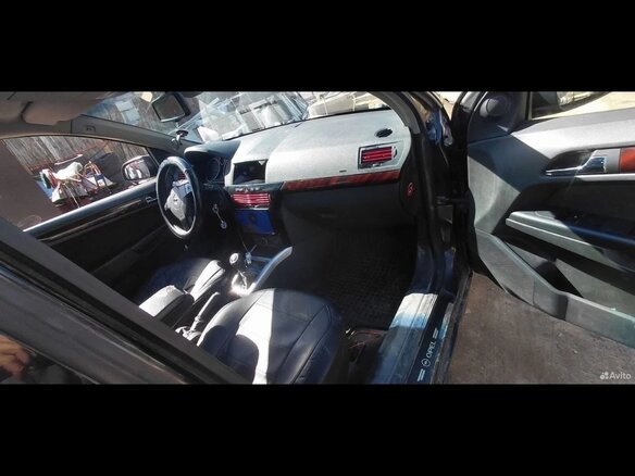 2004 Opel Astra H, чёрный, 280000 рублей - вид 6
